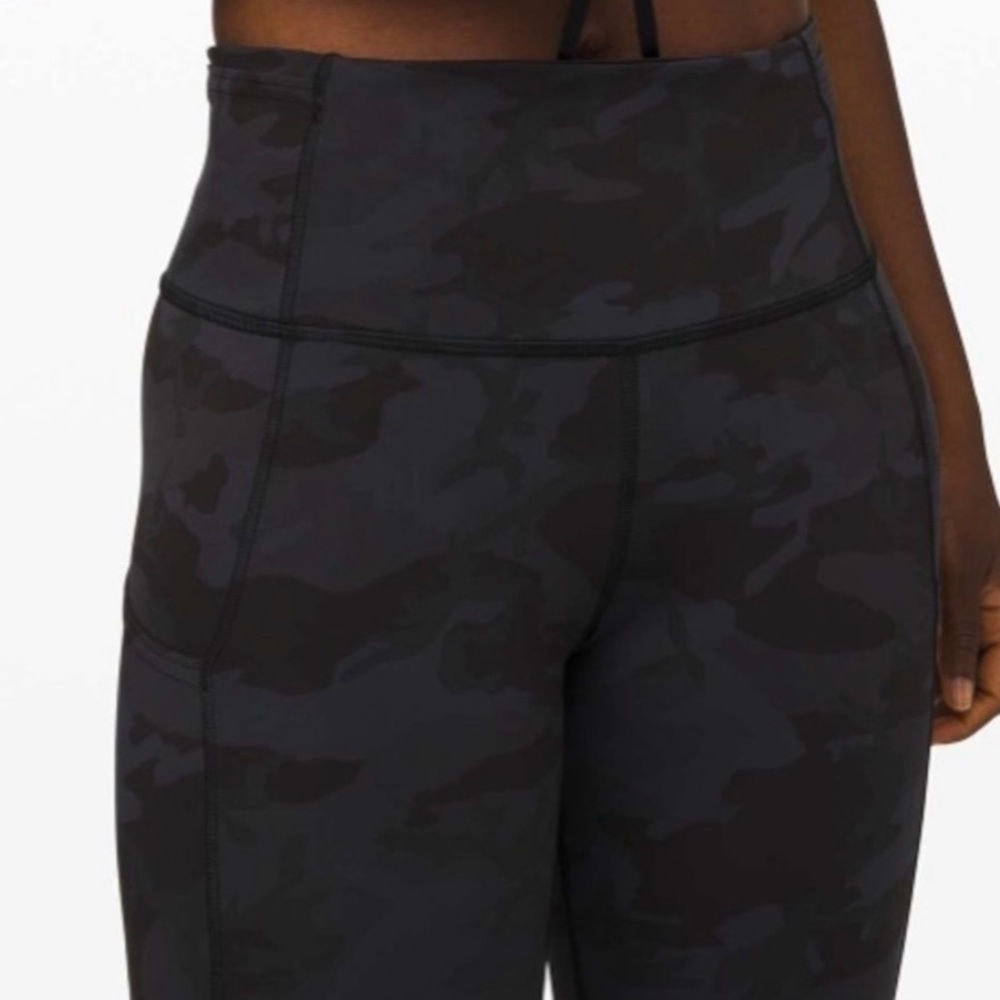 Lululemon Fast and Free High-Rise Crop 23" *Non-Reflective Size 10